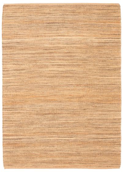 Indian Palas Denizli 5'7" x 7'7" Flat-Weave Jute Kilim 