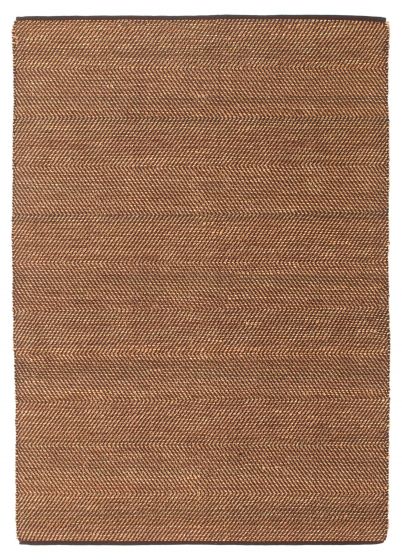 Indian Palas Denizli 5'1" x 7'5" Flat-Weave Jute Kilim 