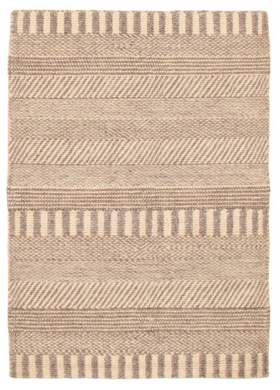 Tapis sienna 5'6" x 7'9" en laine torsadée
