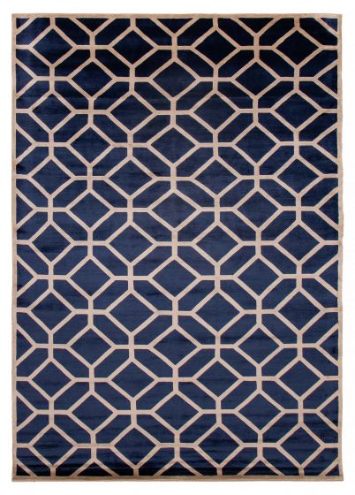 Nepal Opulence 7'11" x 11'2" Hand-knotted Silk Rug 