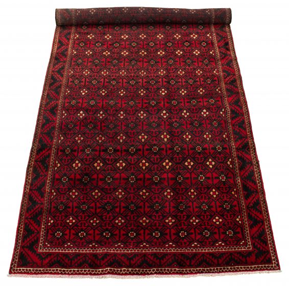 Persian Style 5'6" x 13'3" Hand-knotted Wool Rug 