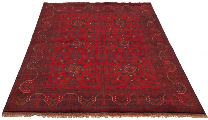 Afghan Finest Khal Mohammadi 5'0" x 6'2" Hand-knotted Wool Rug 