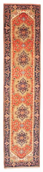 Indian Serapi Heritage 2'8" x 11'9" Hand-knotted Wool Rug 