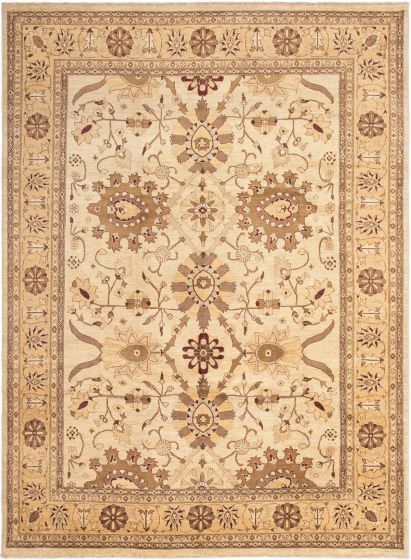 Afghan Chobi Finest 9'10" x 13'5" Hand-knotted Wool Rug 
