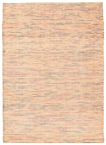 Indian Sienna 4'7" x 6'4" Braided Weave Wool Rug 