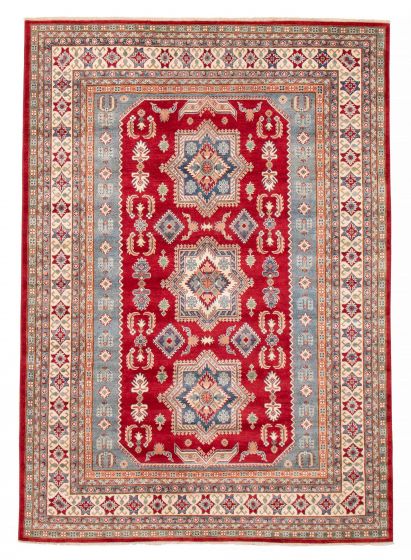 Afghan Finest Ghazni 8'5" x 11'6" Hand-knotted Wool Rug 
