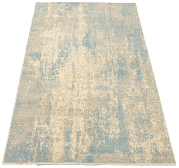 Indian Galleria 5'1" x 7'5" Hand-knotted Wool Rug 