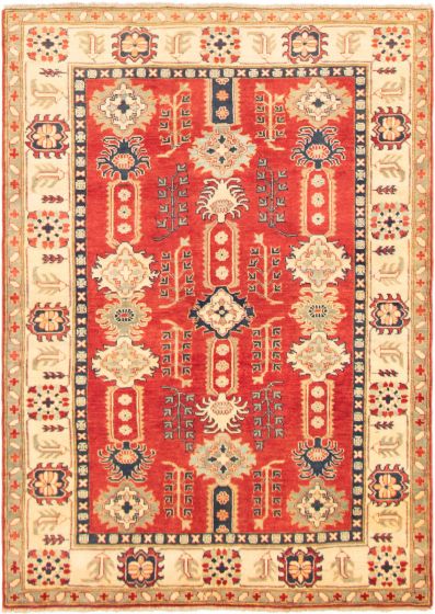 Afghan Finest Ghazni 5'0" x 7'0" Hand-knotted Wool Rug 