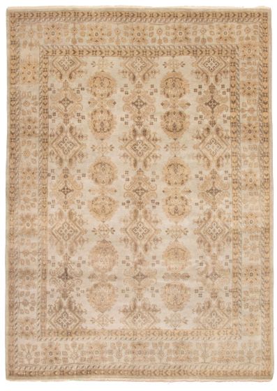 Indian Finest Agra Jaipur 10'2" x 14'2" Hand-knotted Wool Rug 