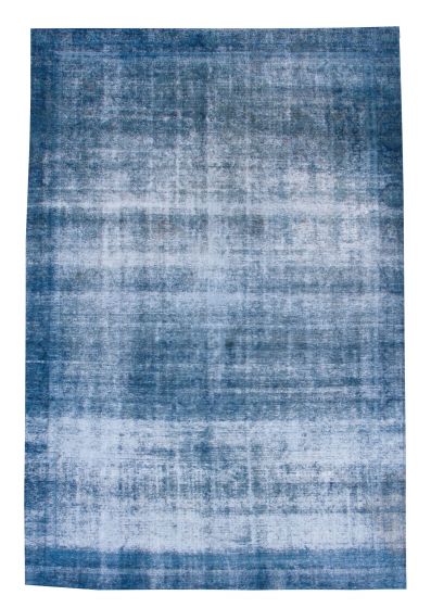Turkish Color Transition 8'0" x 12'7" Hand-knotted Wool Rug 