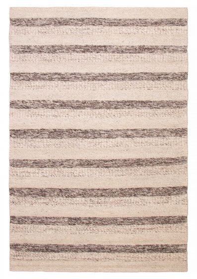 Indian Sienna 8'10" x 12'8" Braid weave Wool Rug 