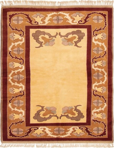 Turkish Melis Vintage 5'9" x 7'7" Hand-knotted Wool Rug 