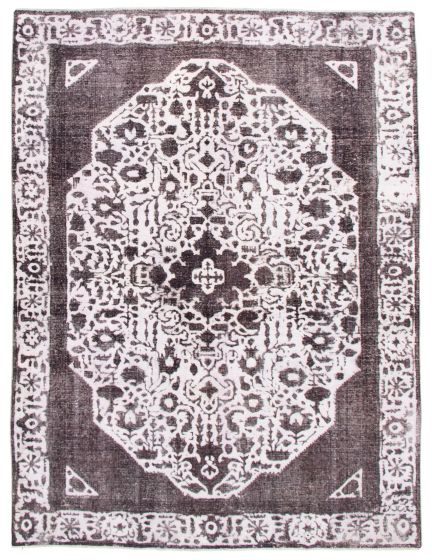 Tapis surteint coloré 7'8" x 10'8" en laine