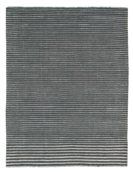 Indian Ananda 5'1" x 6'9" Hand Loomed Silk, Wool Rug 