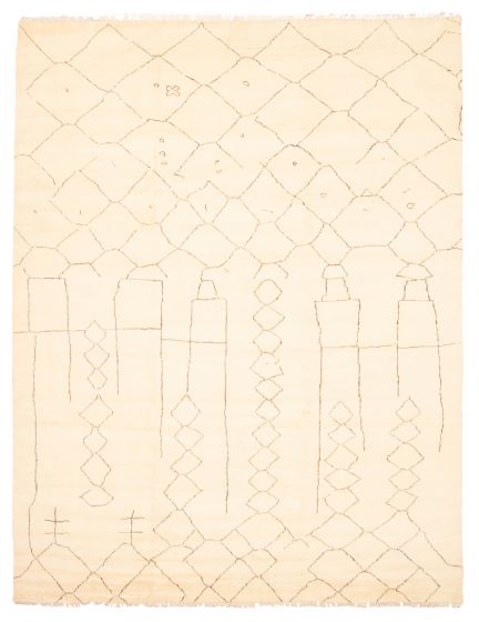 Pakistani Pak Finest Marrakesh 10'0" x 12'11" Hand-knotted Wool Rug 