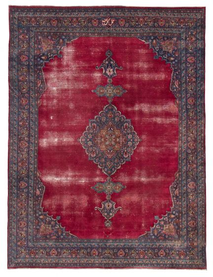 Persian Style 7'2" x 9'7" Hand-knotted Wool Rug 