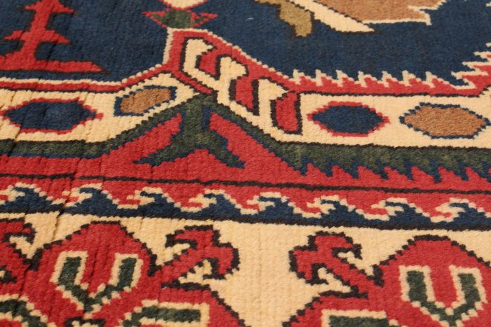 Afghan Finest Kargahi 4'11" x 6'9" Hand-knotted Wool Rug 