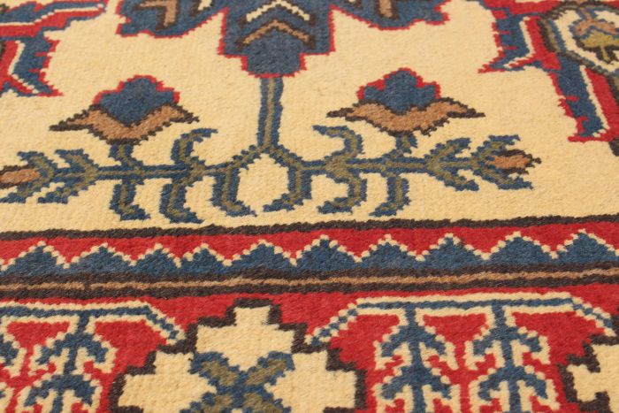 Afghan Finest Kargahi 3'0" x 9'3" Hand-knotted Wool Rug 