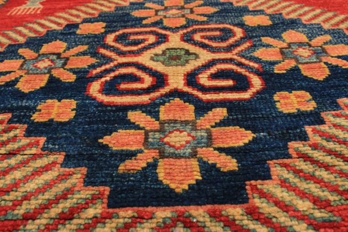 Afghan Finest Ghazni 2'10" x 9'6" Hand-knotted Wool Rug 