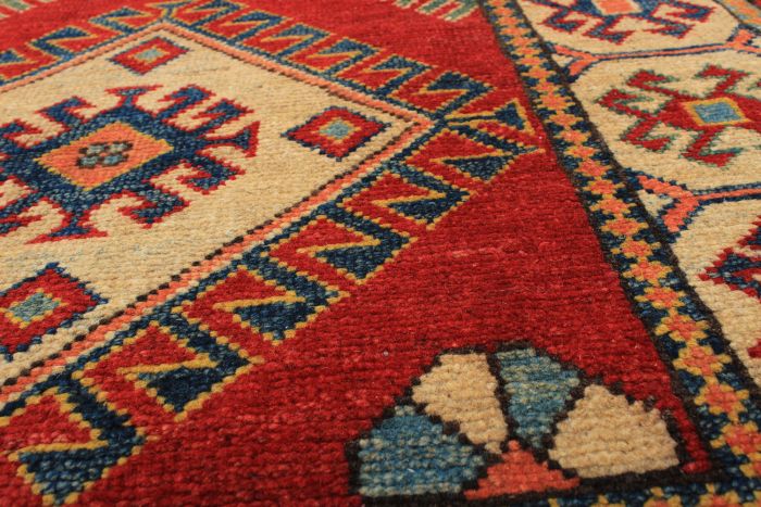 Afghan Finest Ghazni 2'9" x 10'7" Hand-knotted Wool Rug 