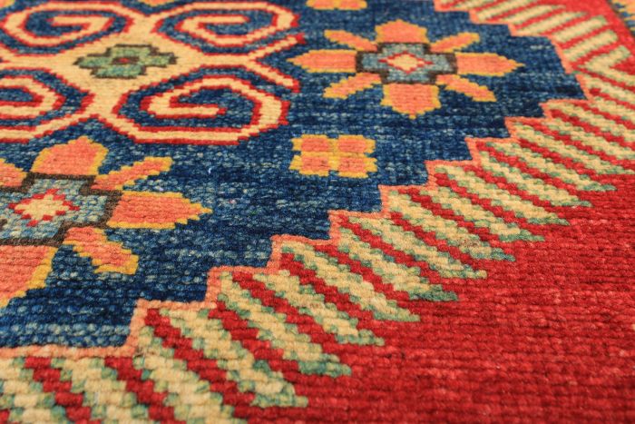 Afghan Finest Ghazni 2'9" x 9'9" Hand-knotted Wool Rug 