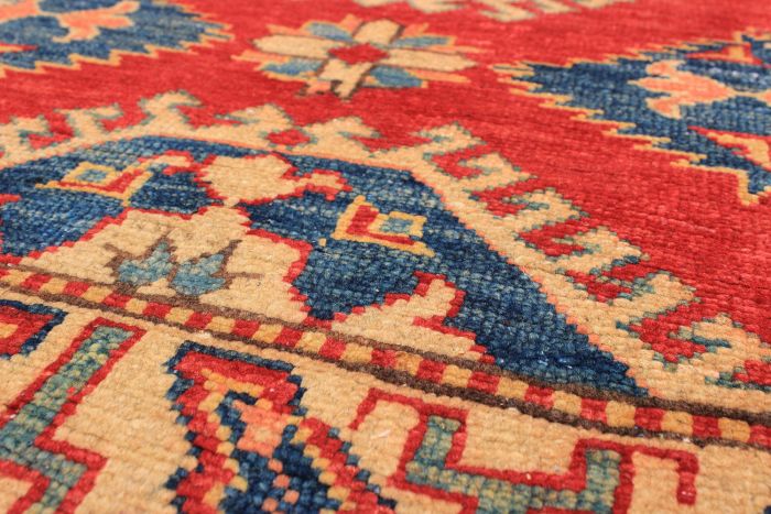 Afghan Finest Ghazni 2'8" x 10'4" Hand-knotted Wool Rug 