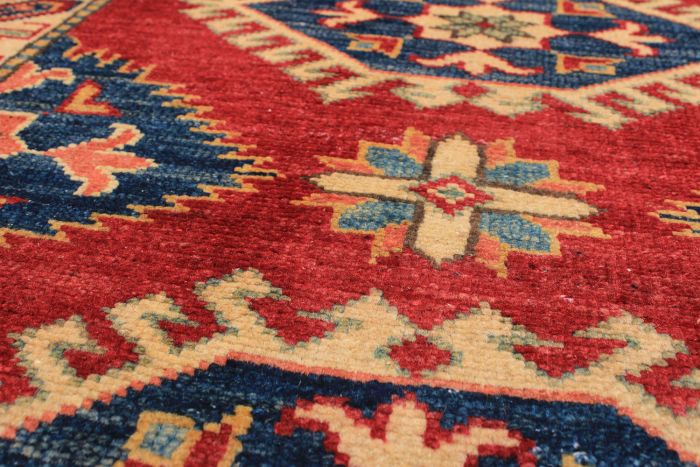 Afghan Finest Ghazni 2'8" x 9'7" Hand-knotted Wool Rug 