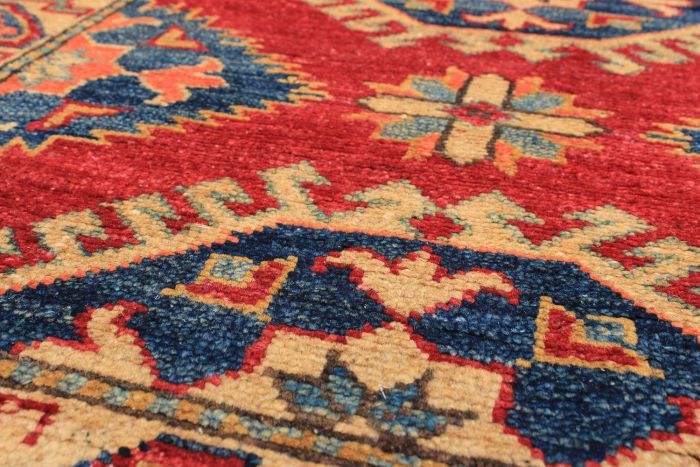 Afghan Finest Ghazni 2'8" x 9'11" Hand-knotted Wool Rug 