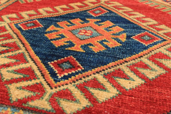 Afghan Finest Ghazni 2'7" x 10'4" Hand-knotted Wool Rug 