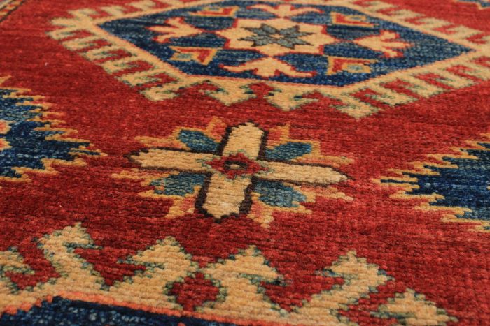 Afghan Finest Ghazni 2'7" x 10'2" Hand-knotted Wool Rug 