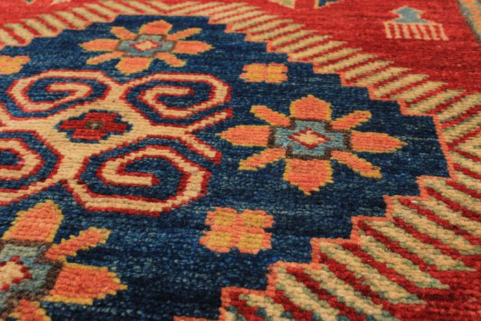Afghan Finest Ghazni 2'8" x 10'0" Hand-knotted Wool Rug 