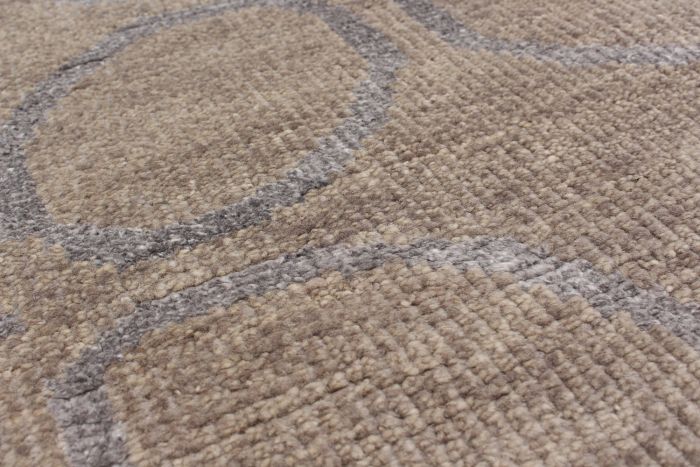 Indian La Seda 5'1" x 7'10" Hand-knotted Silk, Wool Rug 
