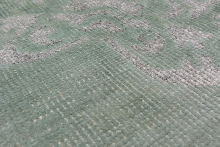 Indian La Seda 5'2" x 7'11" Hand-knotted Silk, Wool Rug 