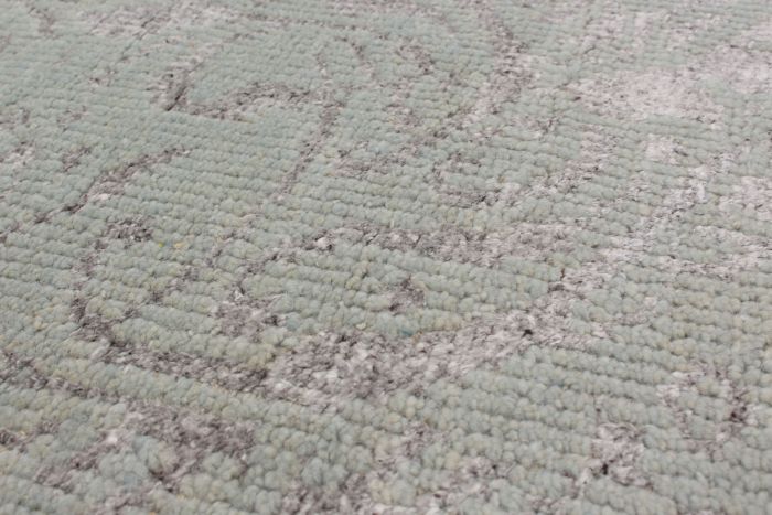Indian La Seda 5'0" x 7'11" Hand-knotted Silk, Wool Rug 
