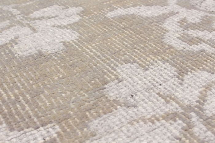 Indian La Seda 5'0" x 7'9" Hand-knotted Silk, Wool Rug 