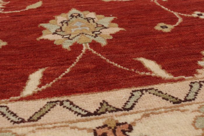 Indian Chobi Twisted 4'0" x 6'3" Hand-knotted Wool Rug 