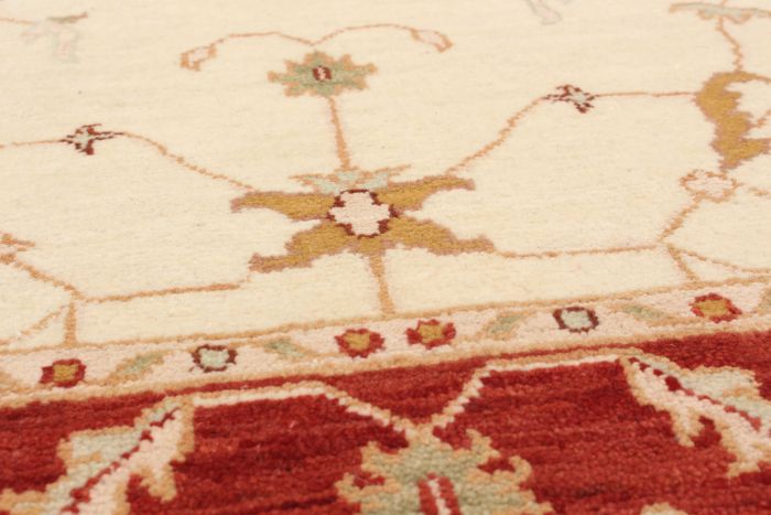 Indian Chobi Twisted 3'11" x 6'0" Hand-knotted Wool Rug 