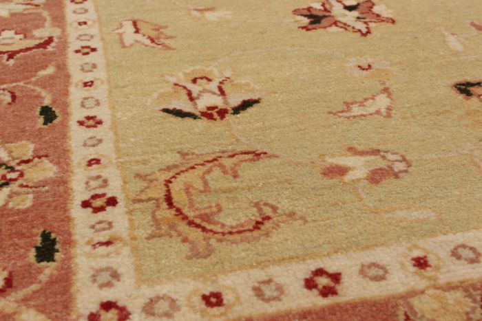 Indian Chobi Twisted 3'11" x 6'0" Hand-knotted Wool Rug 