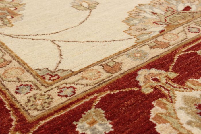 Tapis chobi indien 6'6" x 9'10" en laine