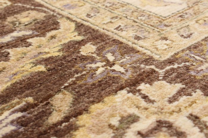 Pakistani Peshawar Oushak 8'2" x 10'4" Hand-knotted Wool Rug 