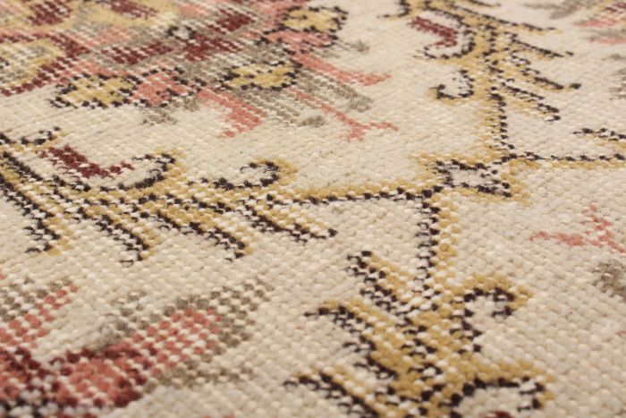 Turkish Antalya Vintage 5'6" x 8'6" Hand-knotted Wool Rug 