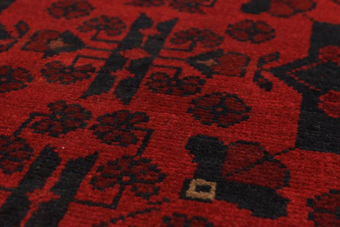 Afghan Finest Khal Mohammadi 3'11" x 6'5" Hand-knotted Wool Rug 