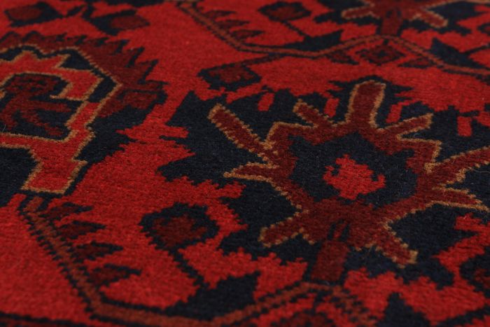 Afghan Finest Khal Mohammadi 4'3" x 6'3" Hand-knotted Wool Rug 