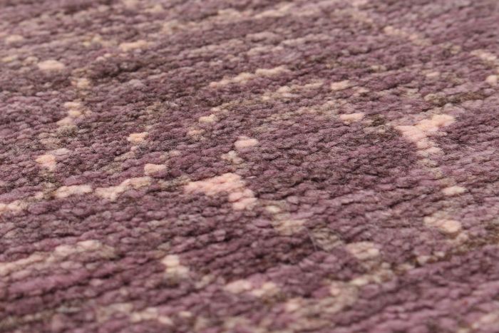 Indian Arlequin 4'10" x 7'9" Hand-knotted Wool Rug 