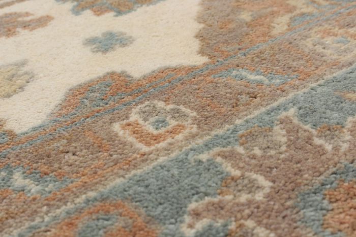 Indian Royal Oushak 6'0" x 8'10" Hand-knotted Wool Rug 
