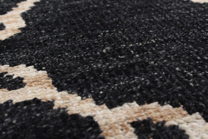 Indian La Seda 5'0" x 8'0" Hand-knotted Silk, Wool Rug 