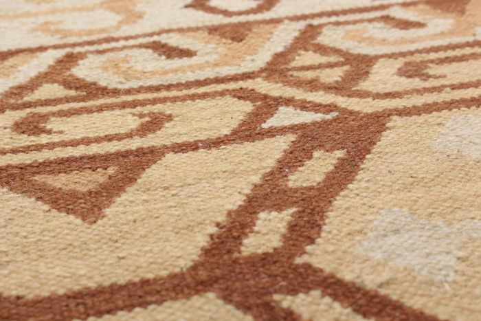 Turkish Izmir FW 4'10" x 6'7" Flat-Weave Wool Kilim 