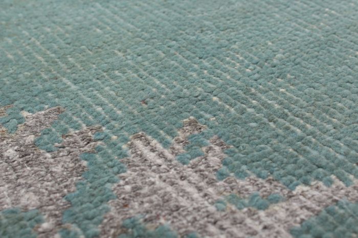 Indian La Seda 5'3" x 7'10" Hand-knotted Silk, Wool Rug 