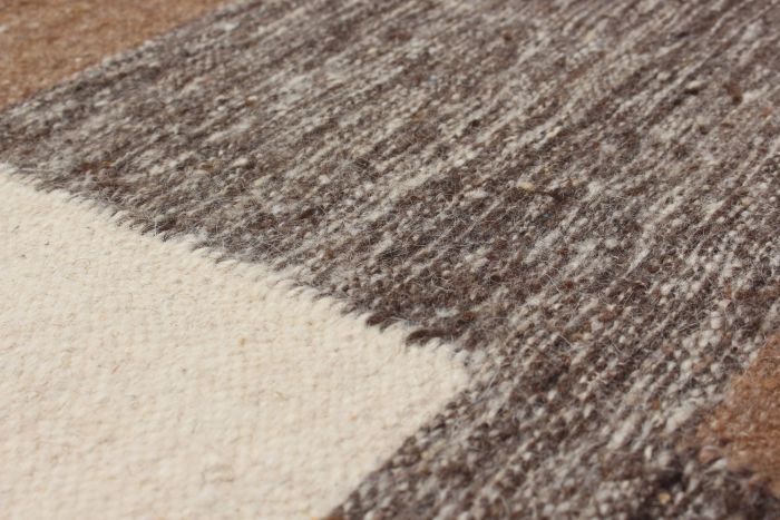 Turkish Izmir FW 5'3" x 8'2" Flat-Weave Wool Kilim 