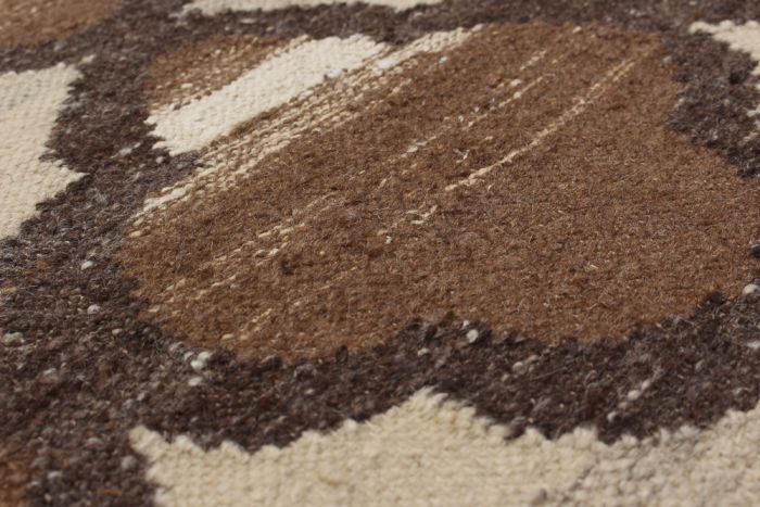 Turkish Izmir FW 4'7" x 6'6" Flat-Weave Wool Kilim 
